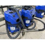 2x (no.) Nilfisk, Multi 20 commercial tub vacuum cleaners