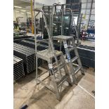 TB Davis, aluminium three tread access platform