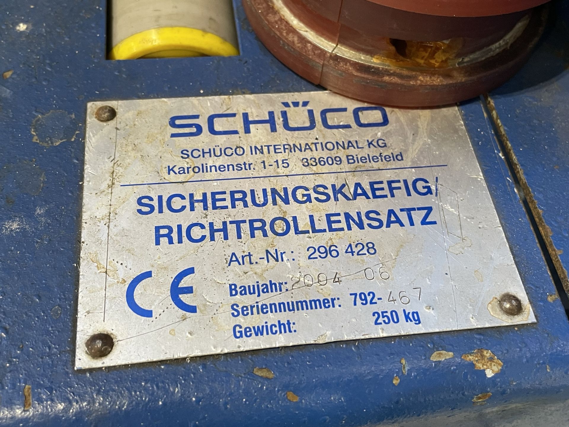 Schuco International, Isomat 5 profile rolling machine, Serial No. 792-334 (DOM: 2004) with roller - Image 7 of 16