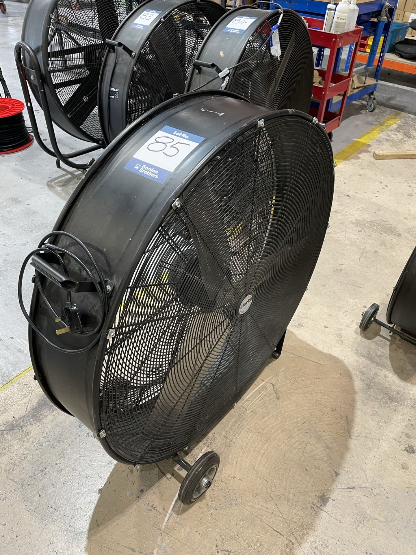 Clarke Air, CAM3 mobile drum fan, 900m diameter