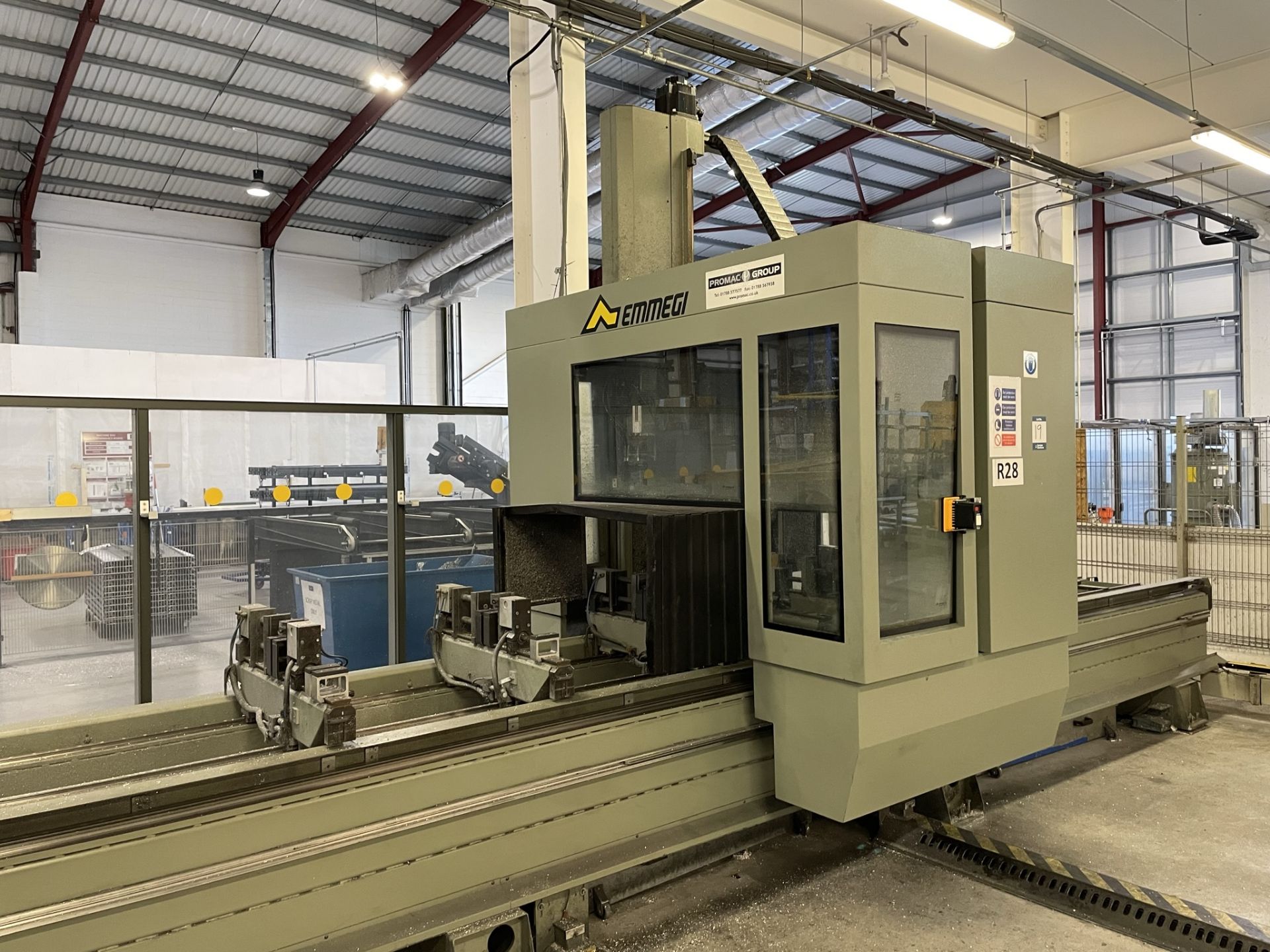 Emmegi, Diamant single spindle CNC profile machining centre, Serial No. M276451 (DOM: 2005) with