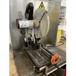 Evolution, circular 355mm cut off saw, Serial No. RZ-H1611UK00313