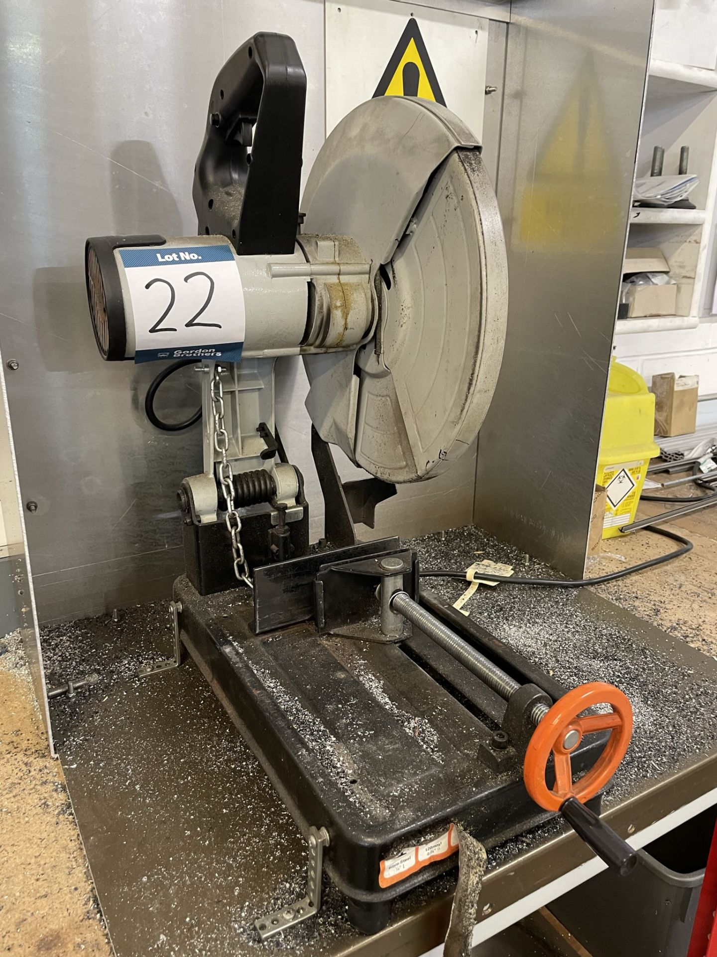 Evolution, circular 355mm cut off saw, Serial No. RZ-H1611UK00313