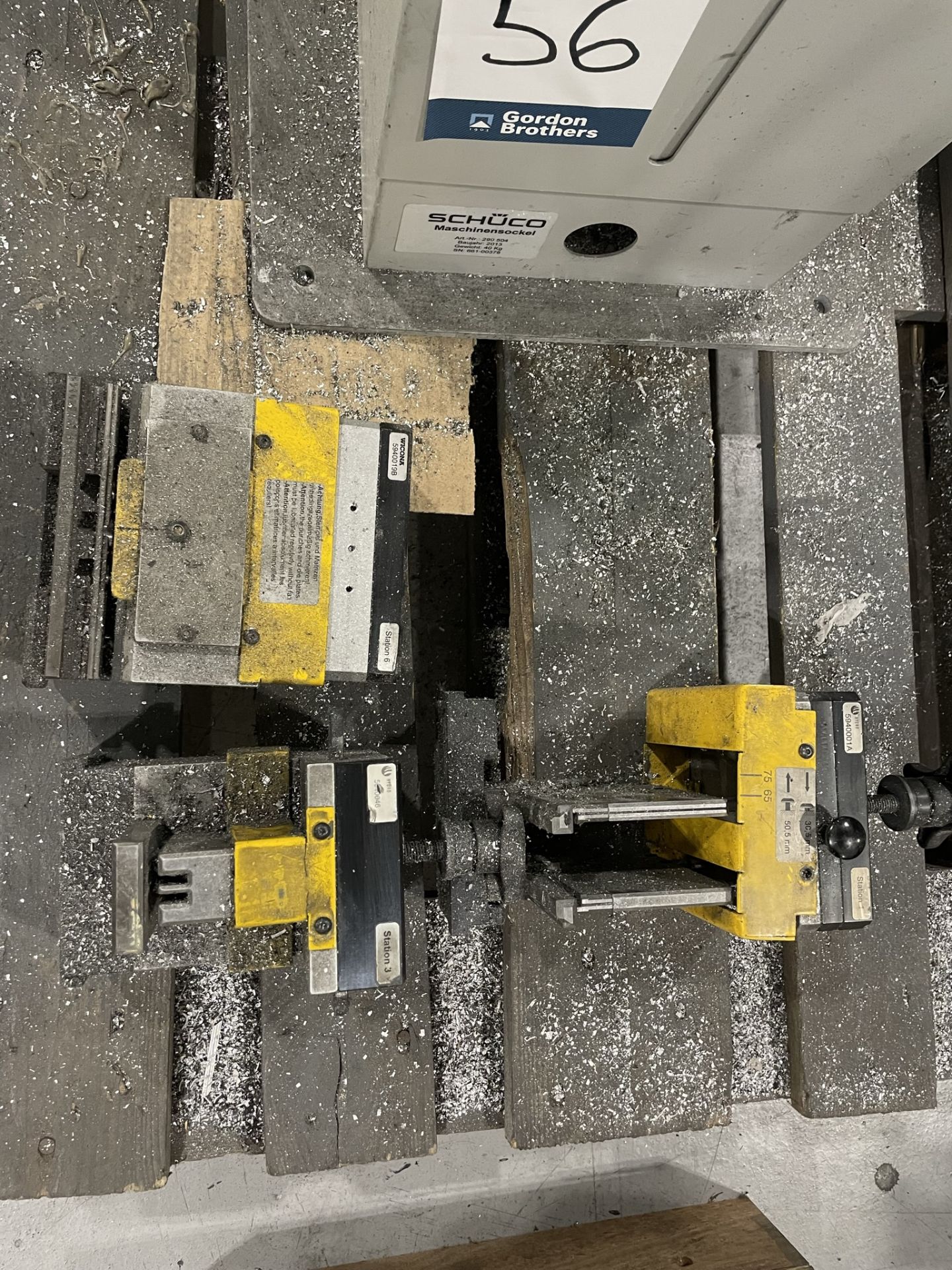 Schuco, 299-504 pneumatic press, Serial No. 661-00378 (DOM: 2013) with Wicona 5940019B, 5940046 - Image 3 of 4