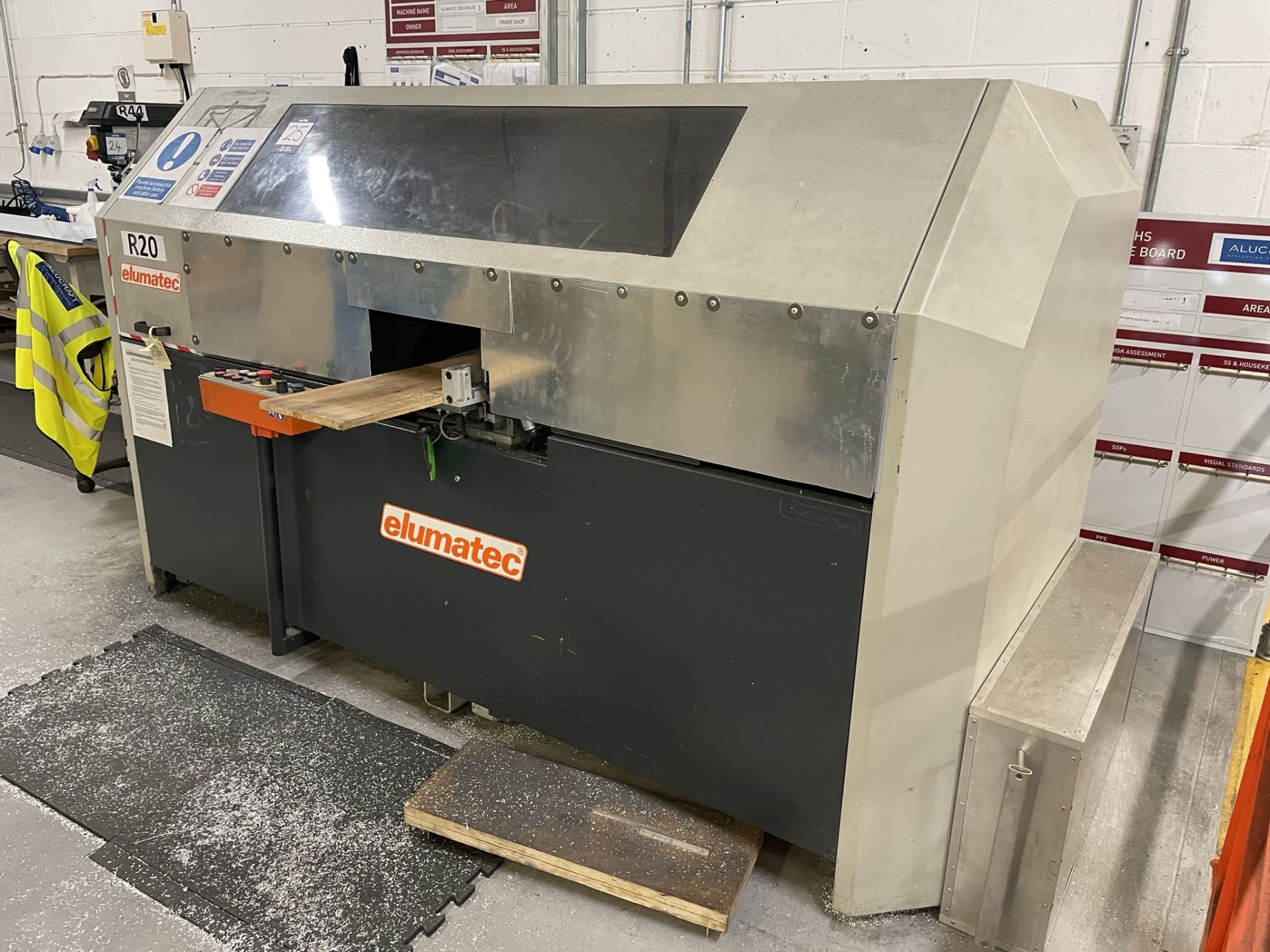 Elumatec, AKS134 twin head end miller notching saw, Serial No. 1340020634 (DOM: 2009) - Image 2 of 6