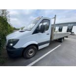 Mercedes Benz, Sprinter 314 Cdi medium wheelbase diesel 2.1 van, 3.5T chassis cab fitted with alumin