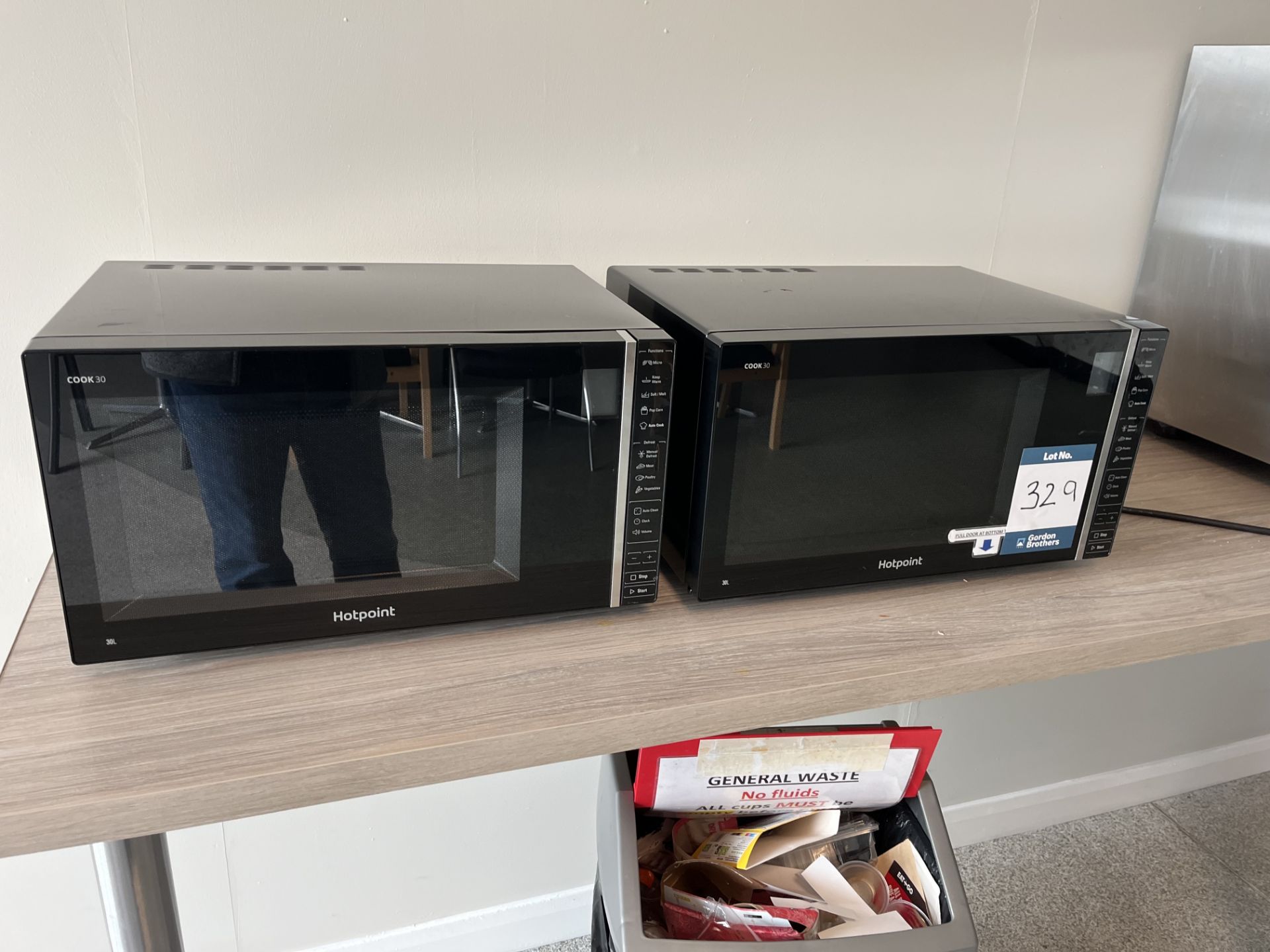 2x (no.) Hotpoint, Cook 30 microwave ovens
