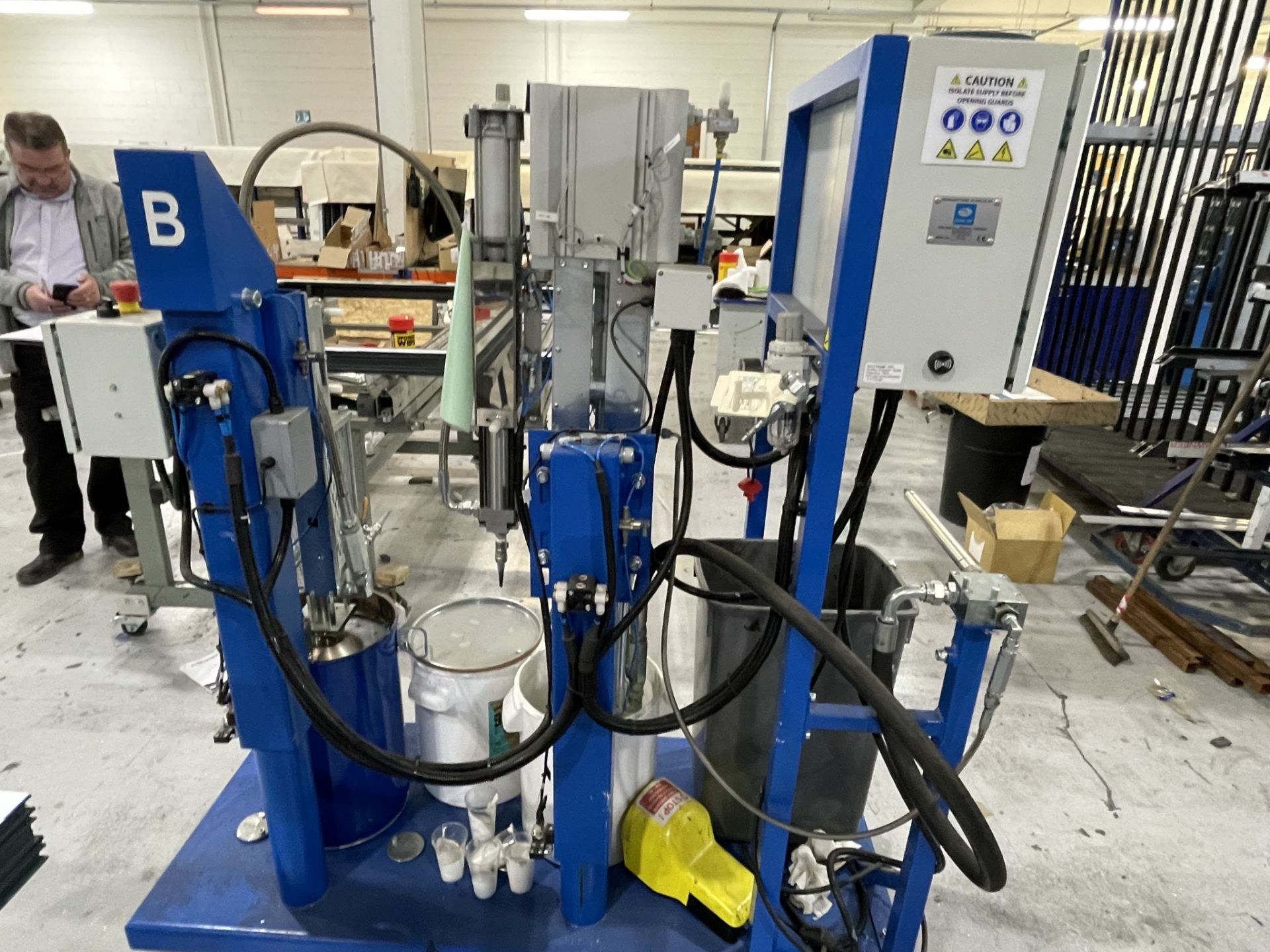 Meter Mix, PAR20C two part structural glue mixing, metering and dispensing machine, Serial No. - Image 7 of 9