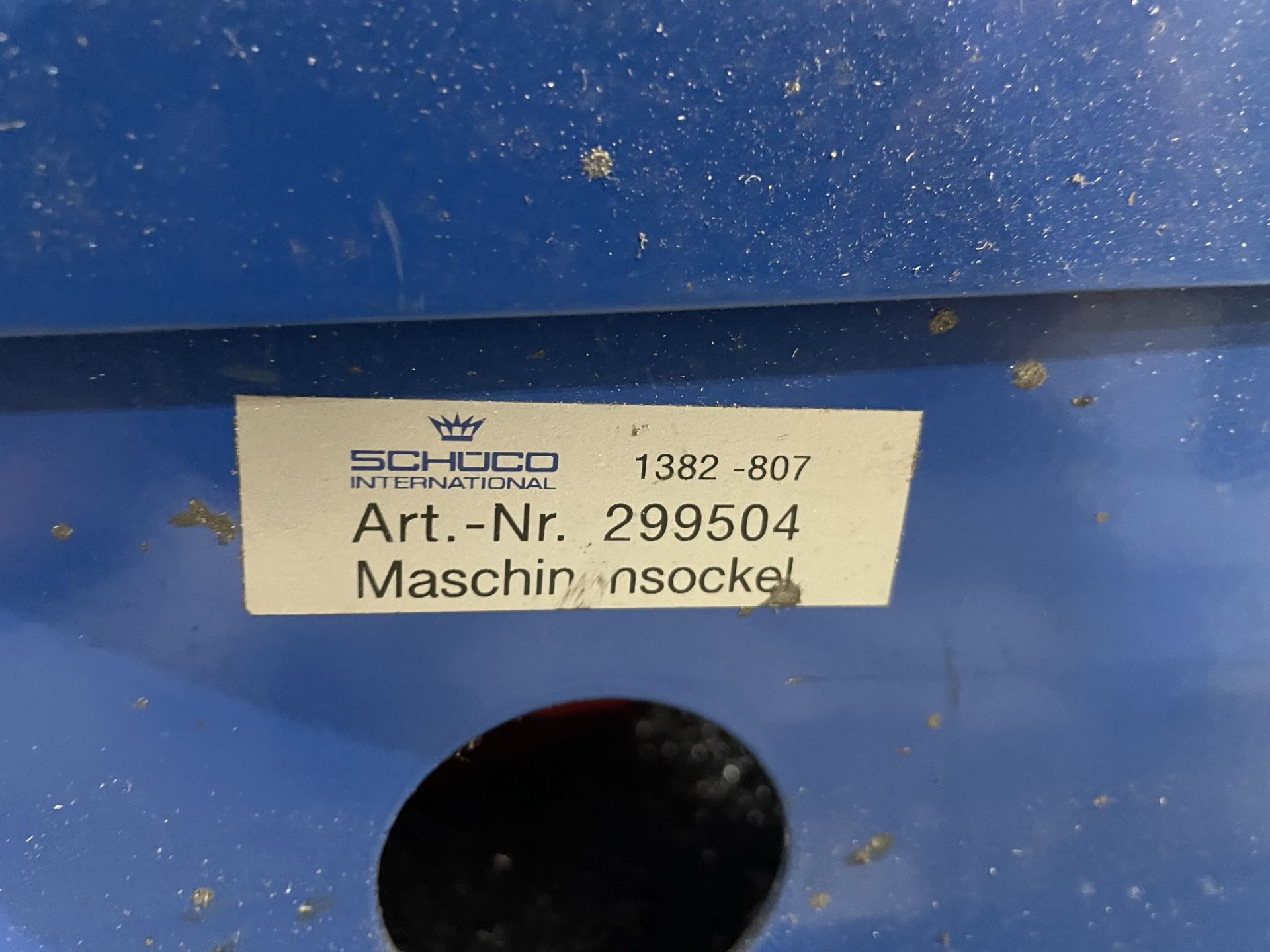 Schuco, 1382-807 pneumatic press, Serial No. 299504 - Image 3 of 3