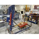 GGR UNIC, Glasboy 500 manual hydraulic mobile glass crane, SWL 500kg with ballast weights, Serial