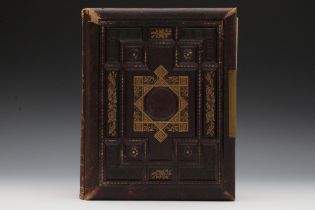 A European Album Book from the 19th Century. H: Approximately 31cm L: Approximately 25.5cm W: