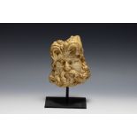 A White Stone Head Statue in the Style of the Roman Period.

H: Approximately 15cm 