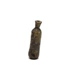 An Islamic Light Green Glass Bottle from the 11-12th Century.

H: Approximately 10cm 