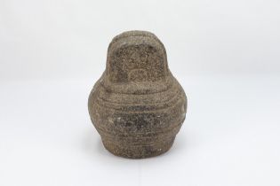 A Granite Weight Unit from Circa Early to 1st Millennium B.C. H: Approximately 23cm The following