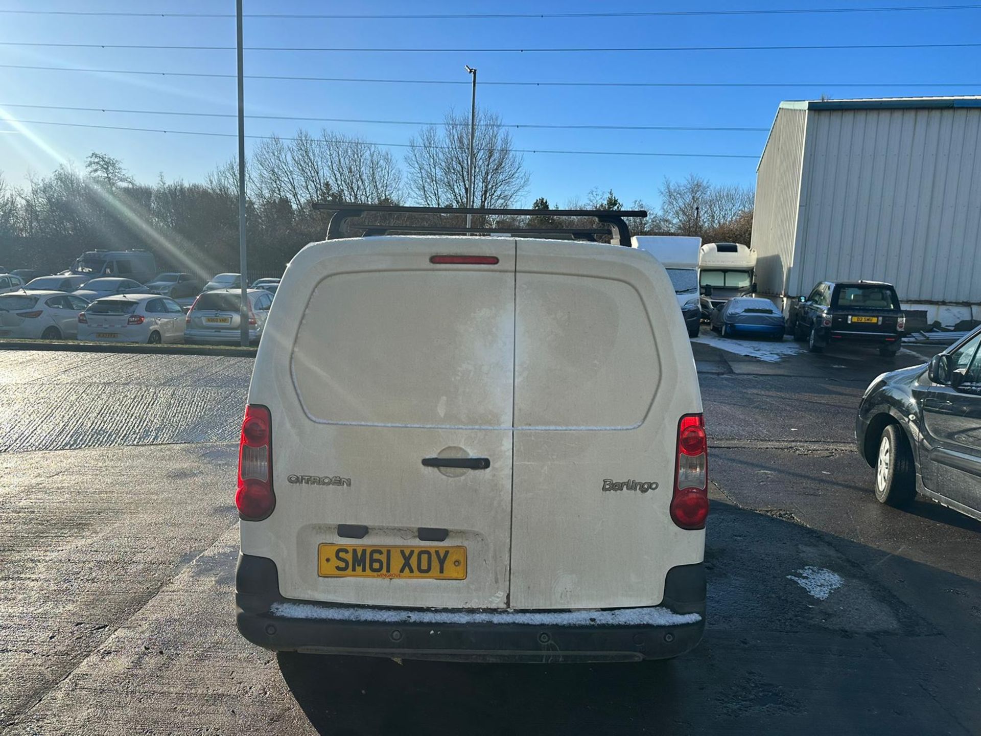 CITROEN BERLINGO 2012 WHITE 3 SEATS, REG SM61 XOY, MILEAGE 110300, MOT SEPTEMBER 2024 - Image 3 of 5