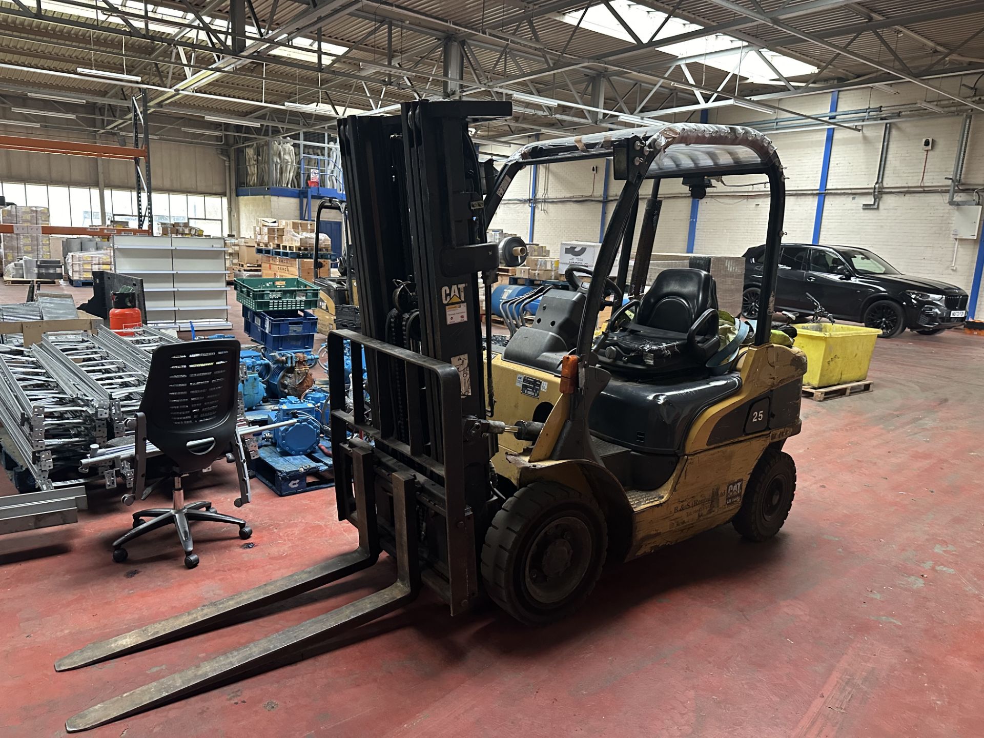 CATERPILLAR 2.5 TON DIESEL FORKLIFT 2004 DP25N