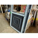 Grey Composite door with frame, 960 x 2100