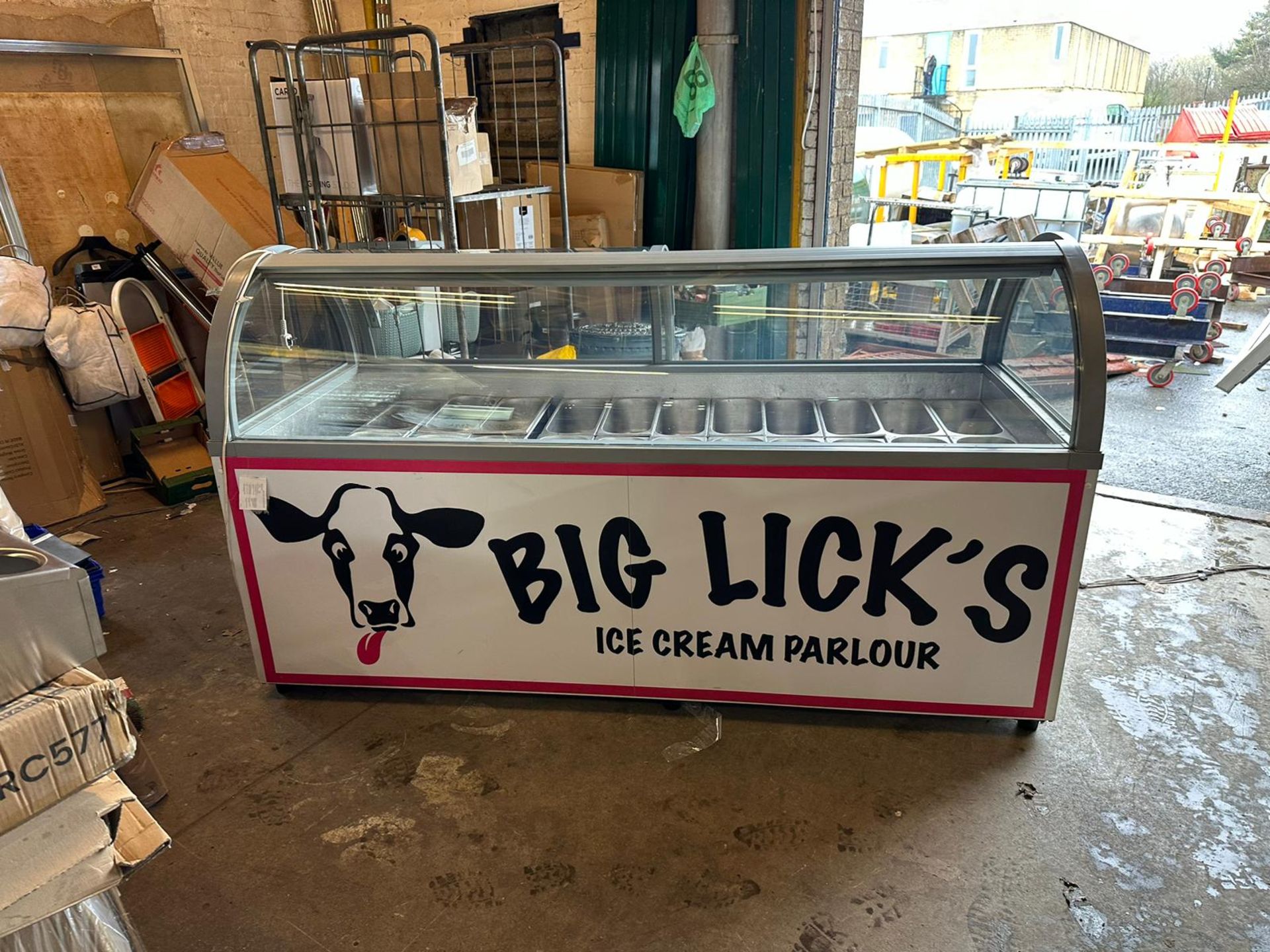 Big Licks Ice Cream Display Counter 2020, 2100 x 850 - Image 2 of 4