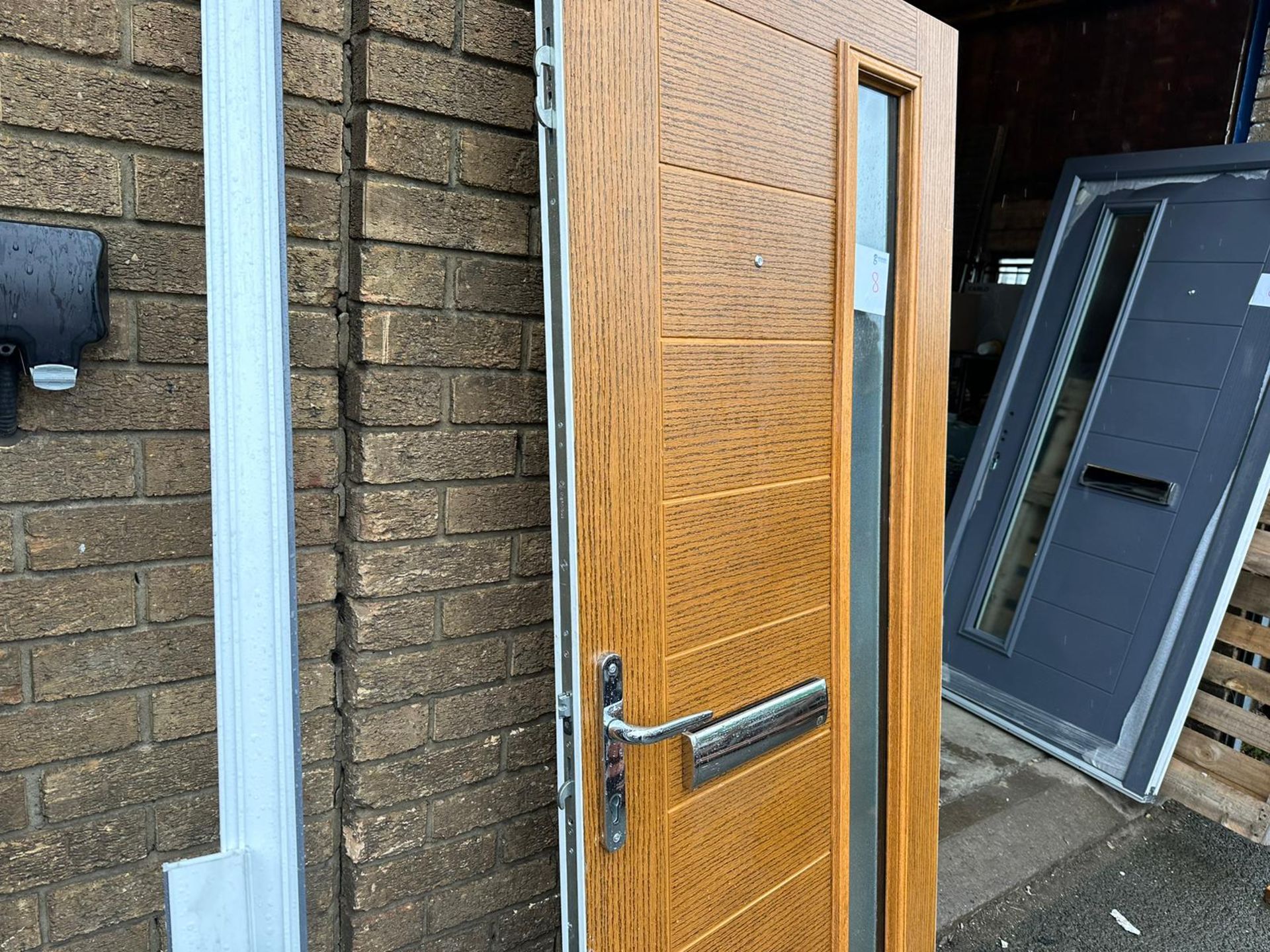 Wood Composite door without frame, 900 x 2000 - Image 2 of 2