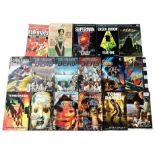 Large collection of Graphic Novels. Includes Marvel: Pride and prejudice, The death of Superman,