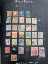 World collection with stamps of Great Britain & British Commonwealth, well-field pages