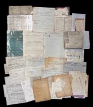 Railway paperwork / ephemera to include parcel labels, letters, dockets etc, mostly pre 1948 with