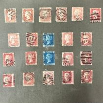 World stamp early issues range in small stockbook, predominantly U, including; Great Britain QV