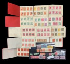 British Commonwealth, early issue collection in 13 small red booklets