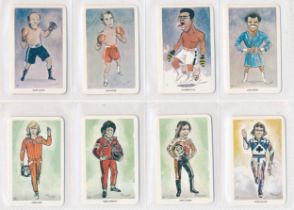 Venorlandus World of Sport - Our Heroes complete set of 48, in excellent condition. The set includes