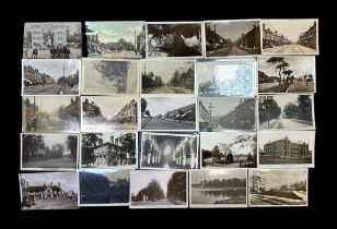 Postcards - Birmingham Suburbs collection of 78 cards with many RP's, featuring examples from