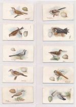 Churchman 1906 Birds & Eggs set (less 1, number 19 is missing), in good to very good condition. Cat.