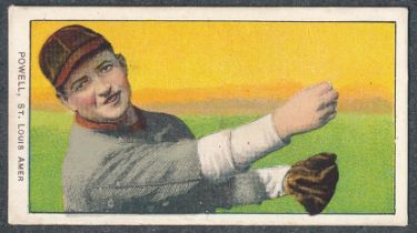 American Tobacco Company Baseball Series T206 white border, single card Piedmont back - Jack Powell,