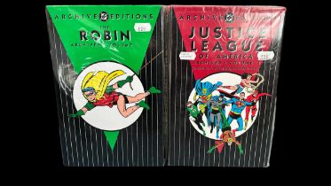 2x DC Archive Editions. Justice League of America Vol 4. Robin Vol 1. Both books sealed in