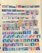 World stamp collection in well-filled layered stockbook, including, New Zealand, Czechoslovakia,