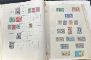 British Commonwealth QV-QEII collection in illustrated The New Ideal Postage Stamp Early, filled