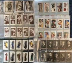 Collection of cigarette card complete sets, sleeved in an album, with Churchman Boxing