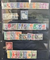 World stamps - KGVI used/fine used collection in boxed green SG crown album 2nd edition 1956.