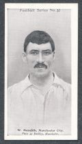 Wills 1902 Football Series - W. Meredith Manchester City single card, near mint to mint condition.