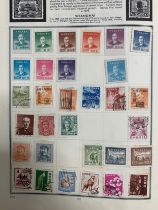 World collection in The Meteor Stamp Album