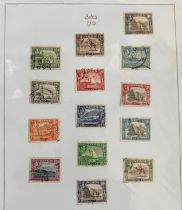 British Commonwealth, A to Z collection on loose leaves including; Aden 1939-48 set to 10r FU,