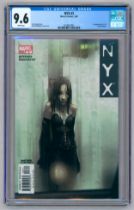 NYX #3-(February 2004)-Graded 9.6 by CGC. 1st appearance ofX-23 (Laura Kinney) Joe Quesada story,