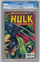 WOLVERINE VS HULK #8- (November 1999) -Graded 9.8 by CGC. Erik Larsen story, Ron Garney cover, Ron