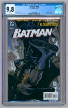 BATMAN #608 – (Dec 2002 DC Comics) – GRADED 9.8 by CGC – Catwoman, Killer Croc & Poison Ivy