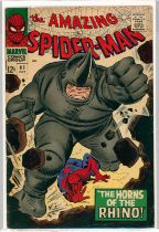 THE AMAZING SPIDER-MAN #41 – (Oct 1966, Marvel) – Key Issue: The First Appearance of The Rhino! John
