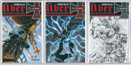 ÜBER (Avatar), three issues with; Issue #1 Blitzkrieg cover edition, #0 Enhanced Breakdown (