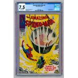 AMAZING SPIDER-MAN #61 – (Jun. 1968 Marvel Comics) – GRADED 7.5 by CGC – First Gwen Stacy cover &
