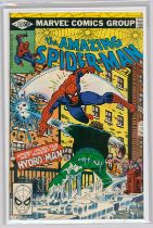 THE AMAZING SPIDER-MAN #212 (Jan 1981, Marvel) – First Appearance of Hydro-Man. John Romita Jr.,