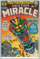 MISTER MIRACLE #1 - (Apr 1971, DC) – Jack Kirby & Marv Wolfman. Boarded.