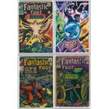 FANTASTIC FOUR comic range to include #37, #43, #53 & #587. Total quantity four. (4)