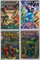 FANTASTIC FOUR comic range to include #37, #43, #53 & #587. Total quantity four. (4)